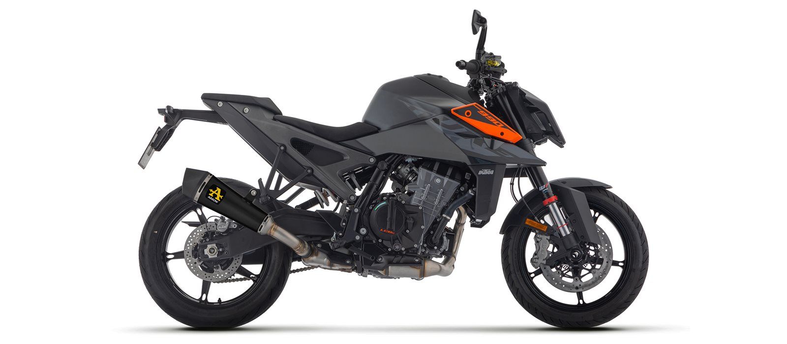 ARROW uitlaat X-KONE DARK NiChrom voor KTM Duke 990 (24-)