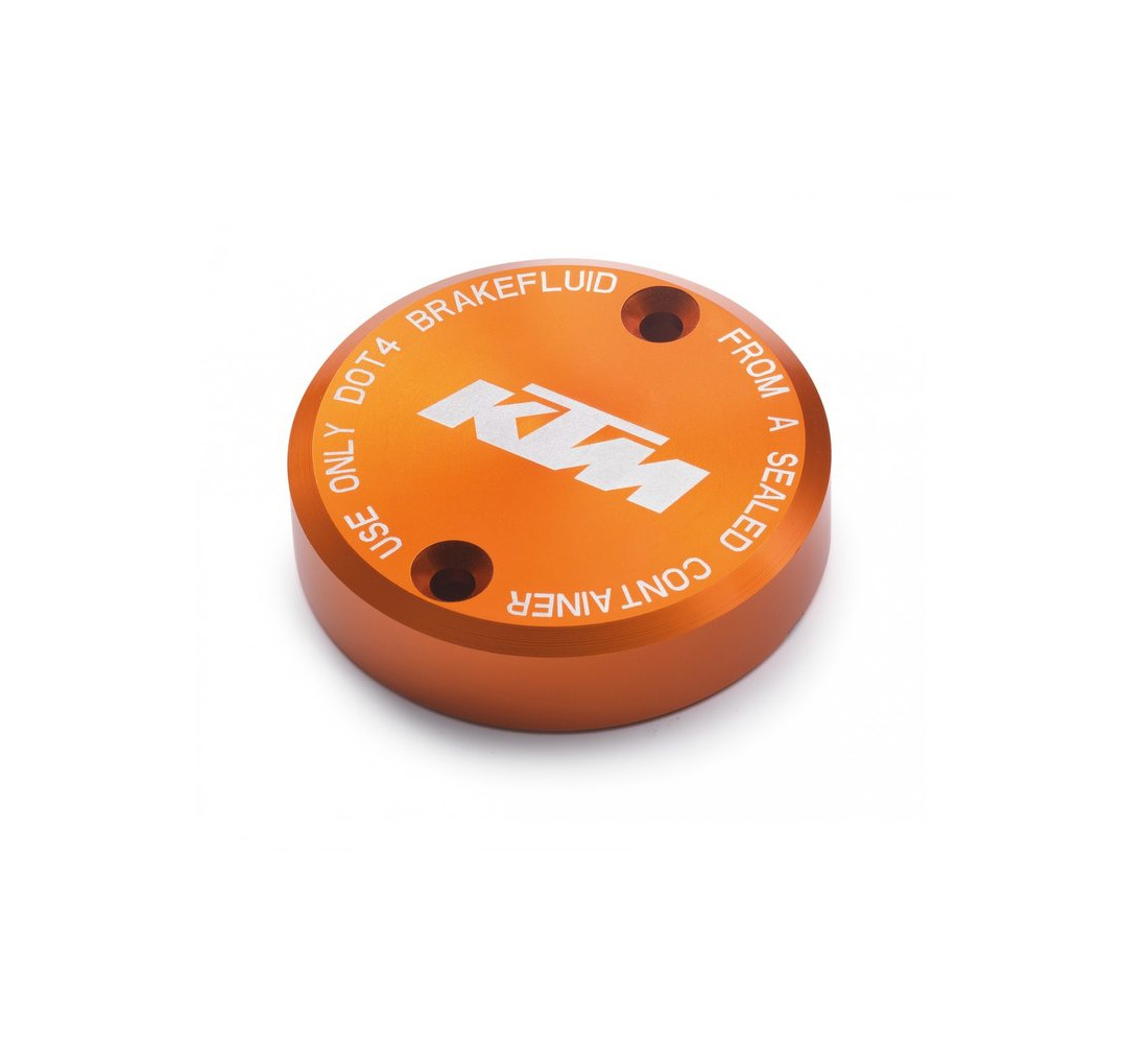 KTM rem evenwicht Tank Cover CNC oranje