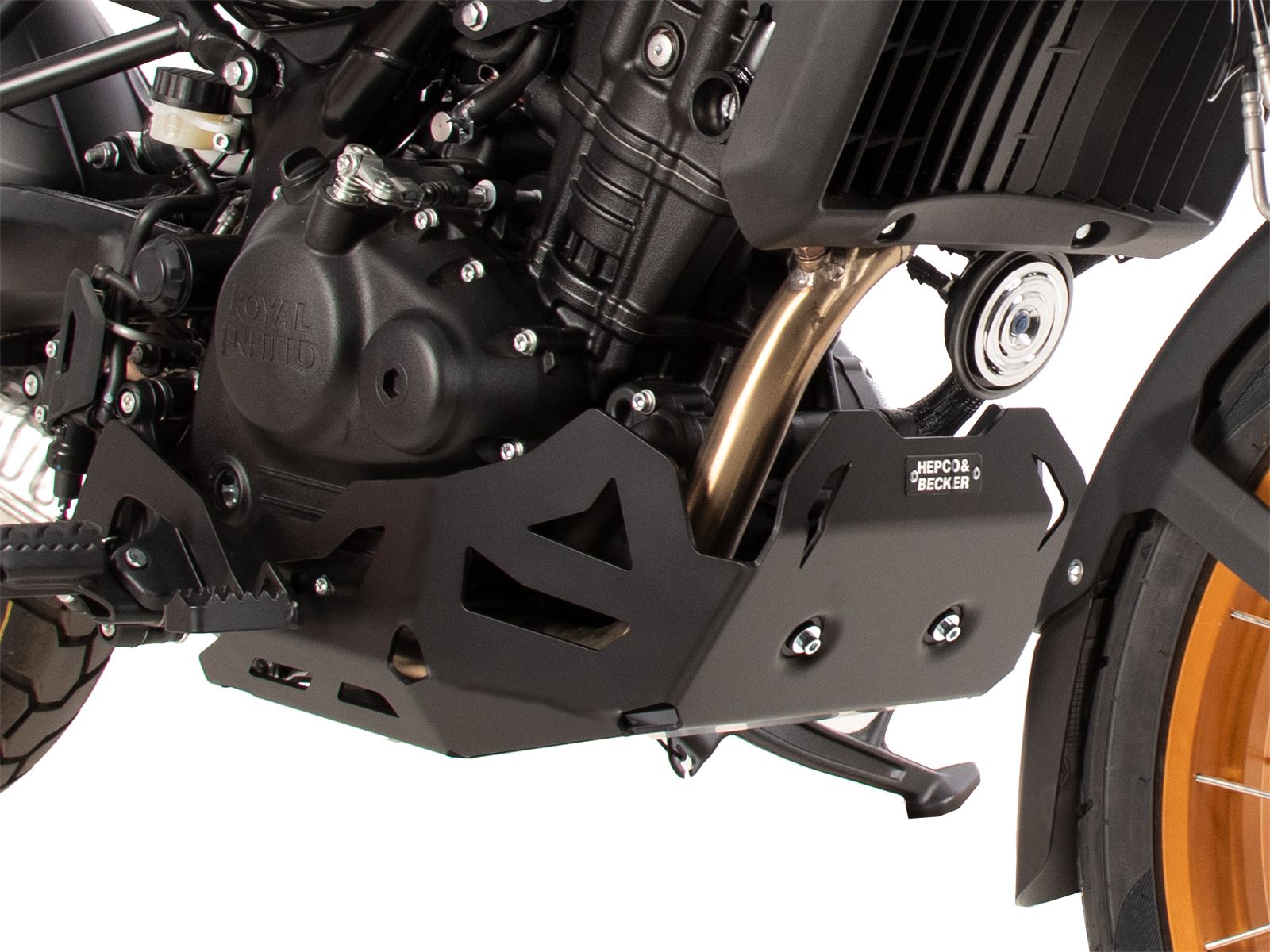 Motorbeschermplaat zwart voor Royal Enfield Himalayan 450 (24-)