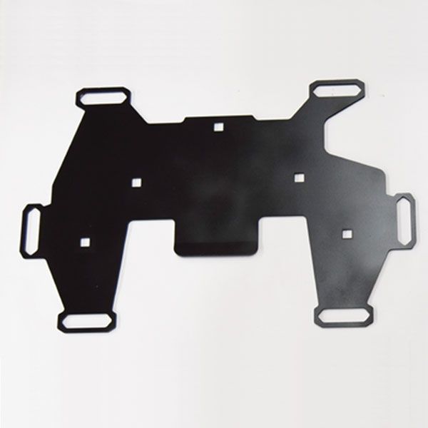 Extra bagagerek links voor BMW F 850 GS, R 1200 GS LC /Rally, R 1250 GS, aluminium, zwart