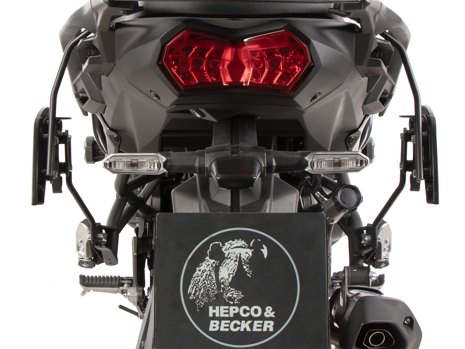 C-Bow zijdrager zwart voor Kawasaki Versys 1100 /SE (25-) Hepco & Becker