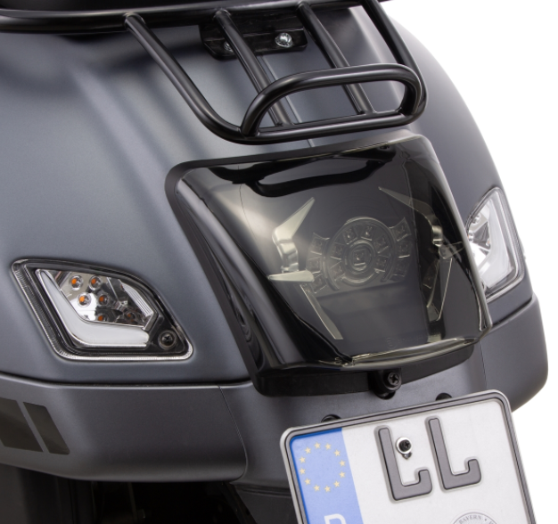 Richtingaanwijzerset voor & achter voor Vespa GTS/GTS Super/GTV/GT 60/GT/GT L ('03-'13), duidelijk