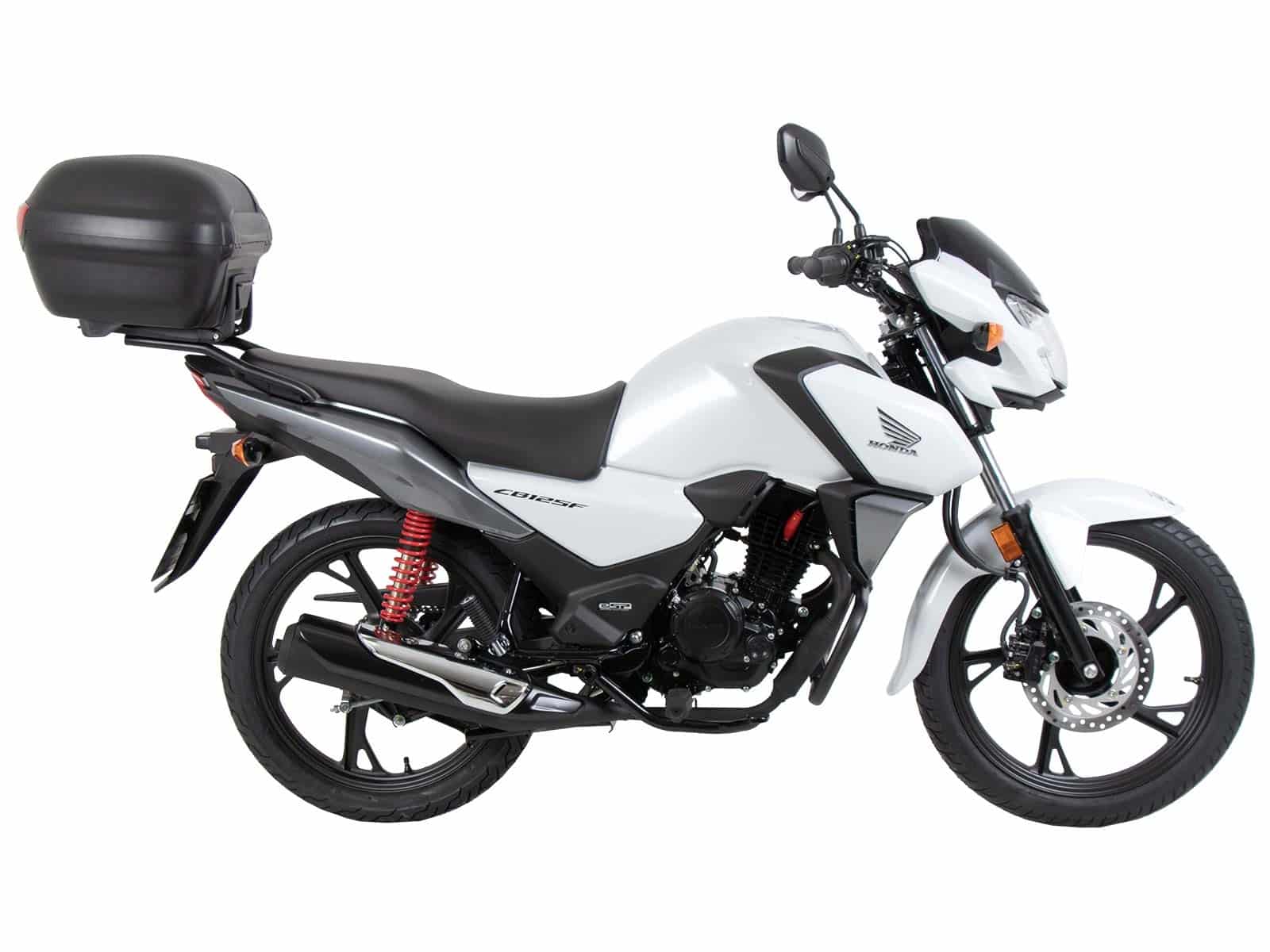 Alurack topkoffer zwart voor Honda CB 125 F (25-) (modeljaar 2026) Hepco & Becker