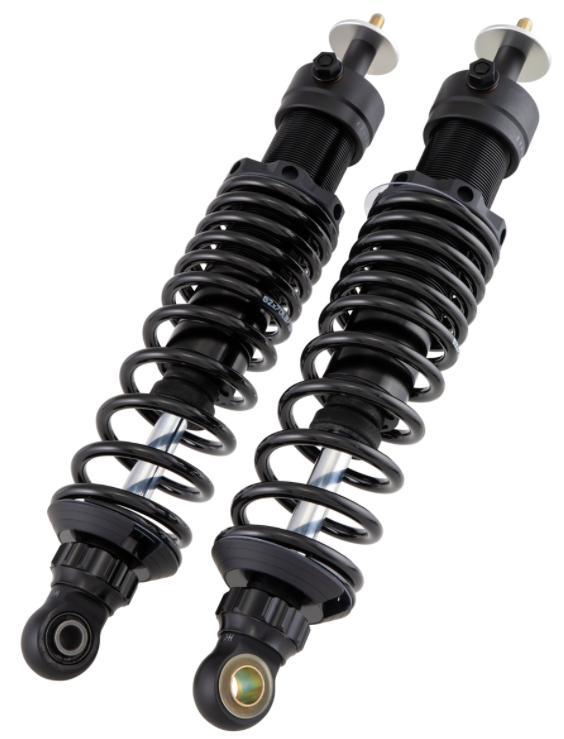 Schokdemper "Black Edition" achteraan voor Vespa GTS/GTS Super/GTV/GT 60/GT/GT L, mat zwart