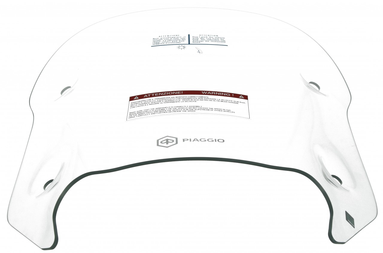 Flyscreen klar für Beverly HPE Original Piaggio