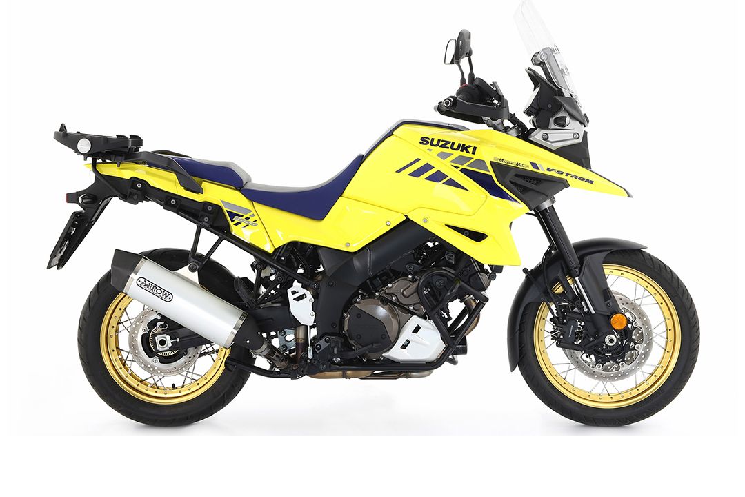 ARROW Uitlaat MAXI RACE TECH voor Suzuki DL1000 / 1050 V-Strom (14-)