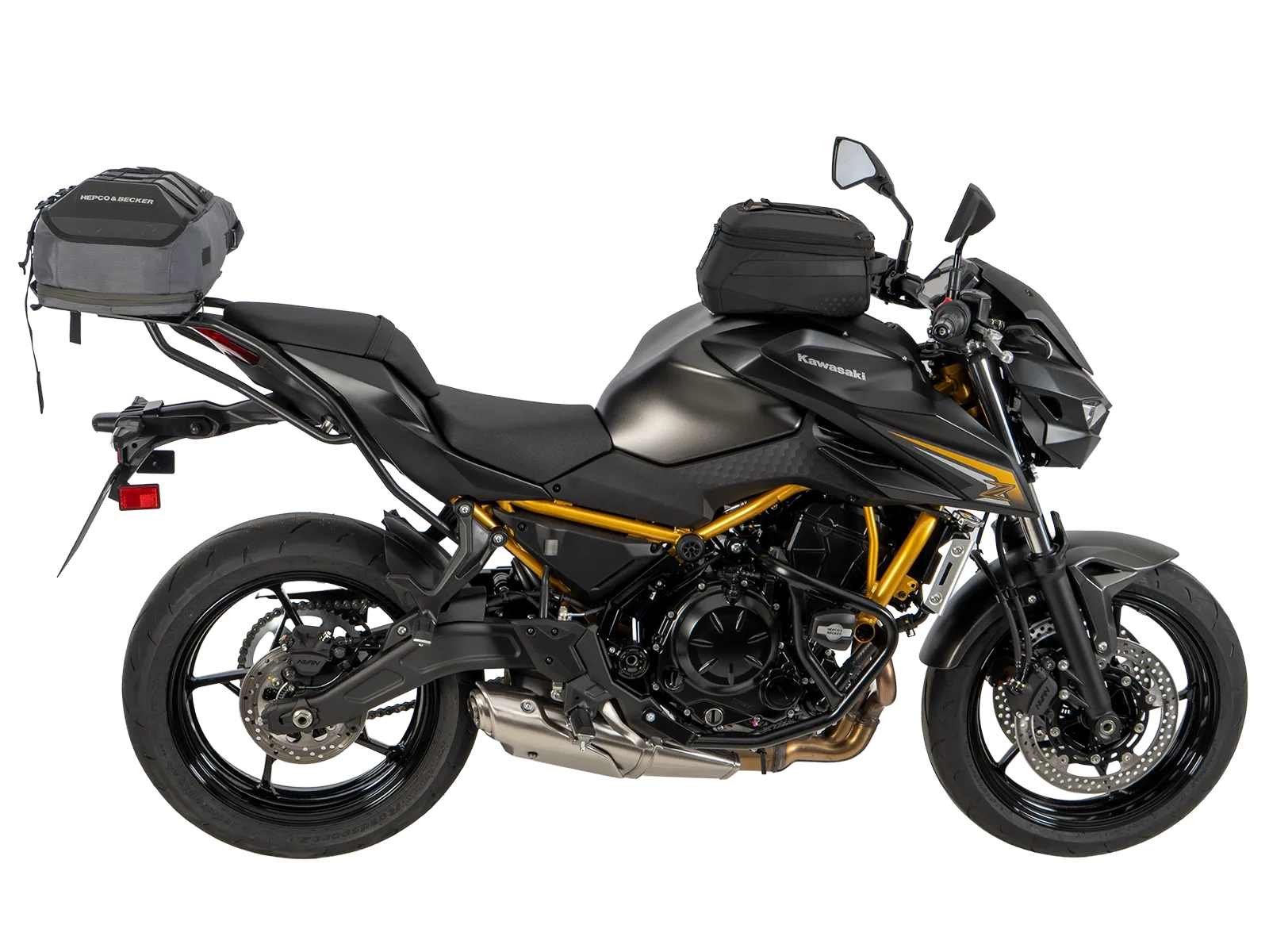 Bagagerekverlenging zwart voor Kawasaki Z 650 S (26-) Hepco & Becker