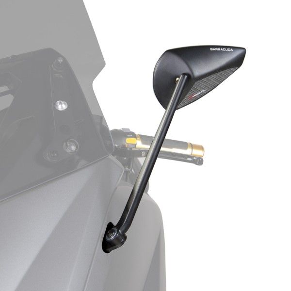 Barracuda Rückspiegel T-VERSION Yamaha T-Max 500 ab 2012  schwarz