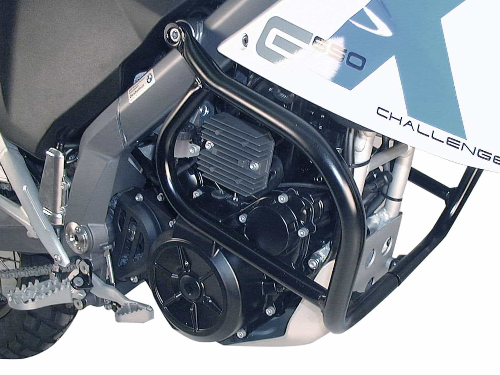 Motorbeschermer zwart voor BMW G 650 X Country/Challenge (07-10) Hepco & Becker