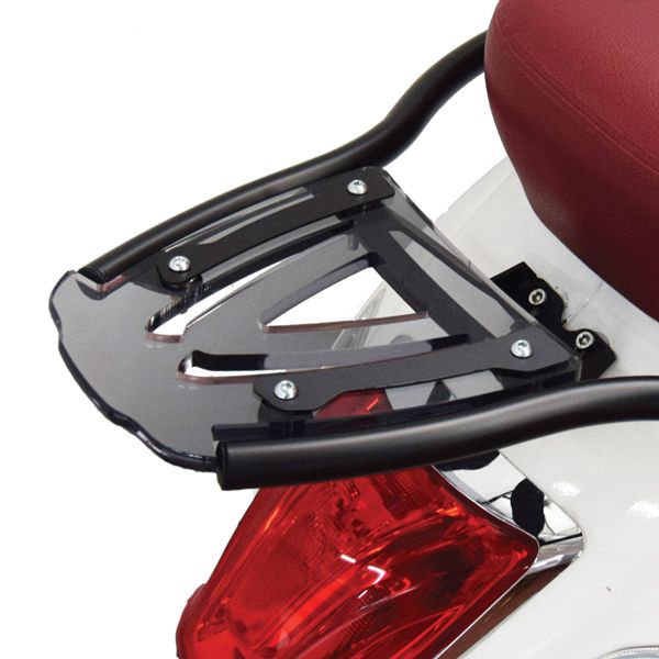 Bagagedrager donker smoke voor Vespa Sprint en Vespa Primavera - Isotta
