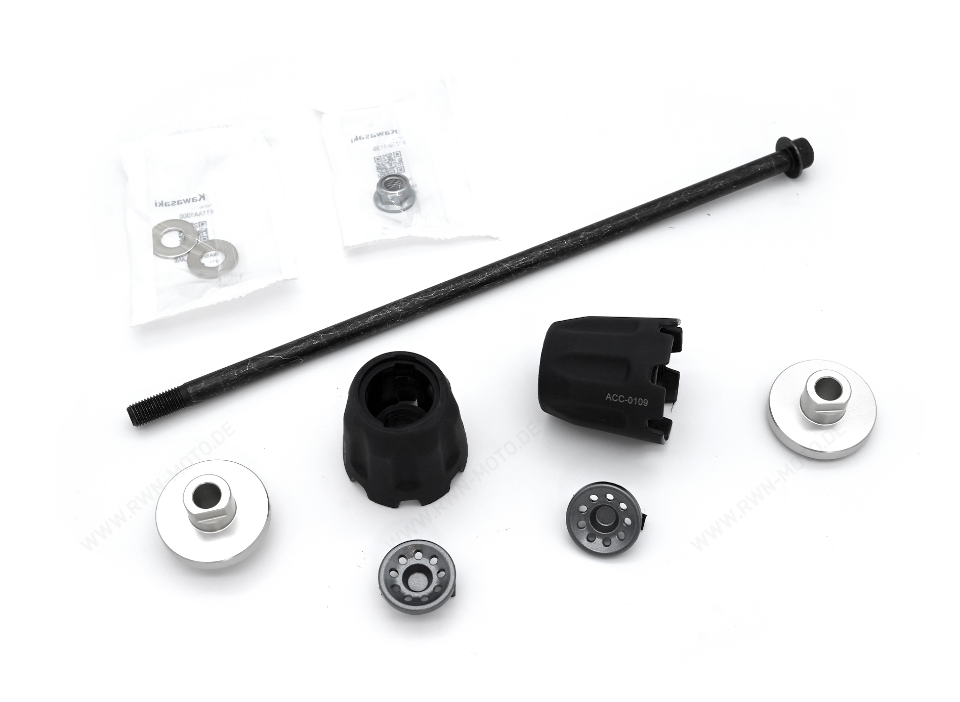 Vork crash pads voor Kawasaki voor Z 650 RS / Z 7 Hybrid 2022- origineel