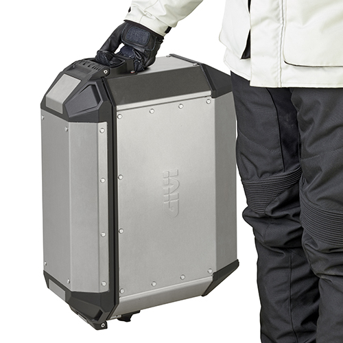 Trekker Alaska 36L kofferset MONOKEY zwart Givi