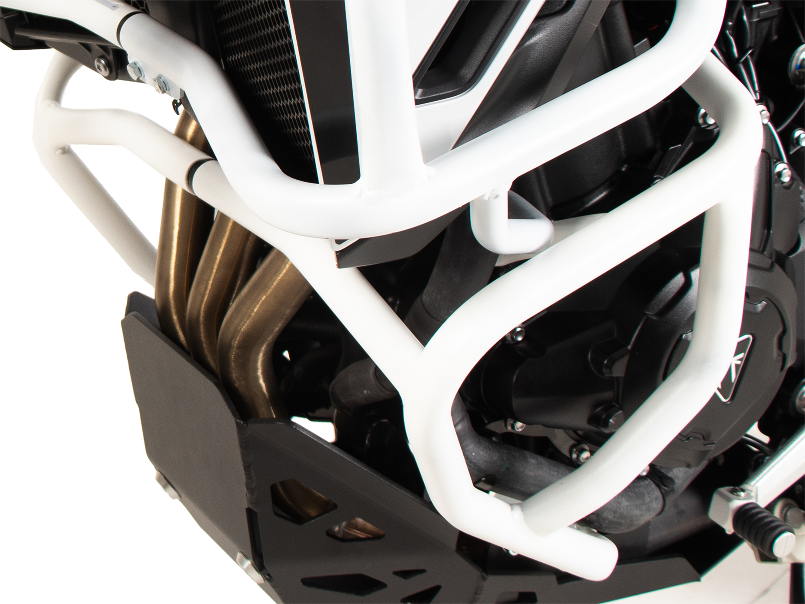 Motorbeschermer wit voor Triumph Tiger 900 GT / Pro (24-) Hepco & Becker