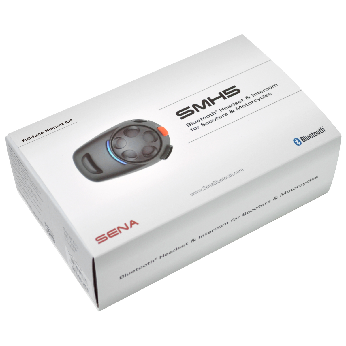 SENA SMH5 Enkelvoudige set - Bluetooth Headset & Intercom voor scooters en motorfietsen