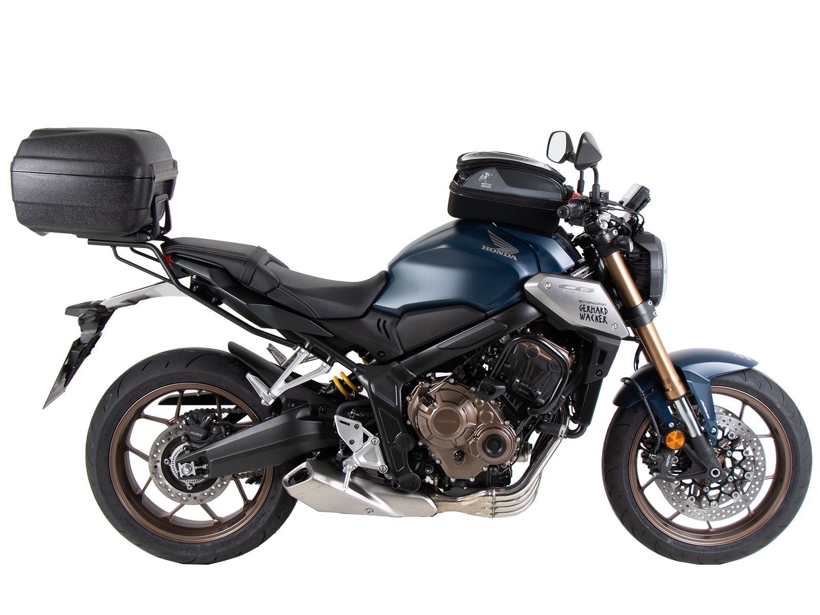 Easyrack topkoffer zwart voor Honda CB 650 R (21-23) Hepco & Becker