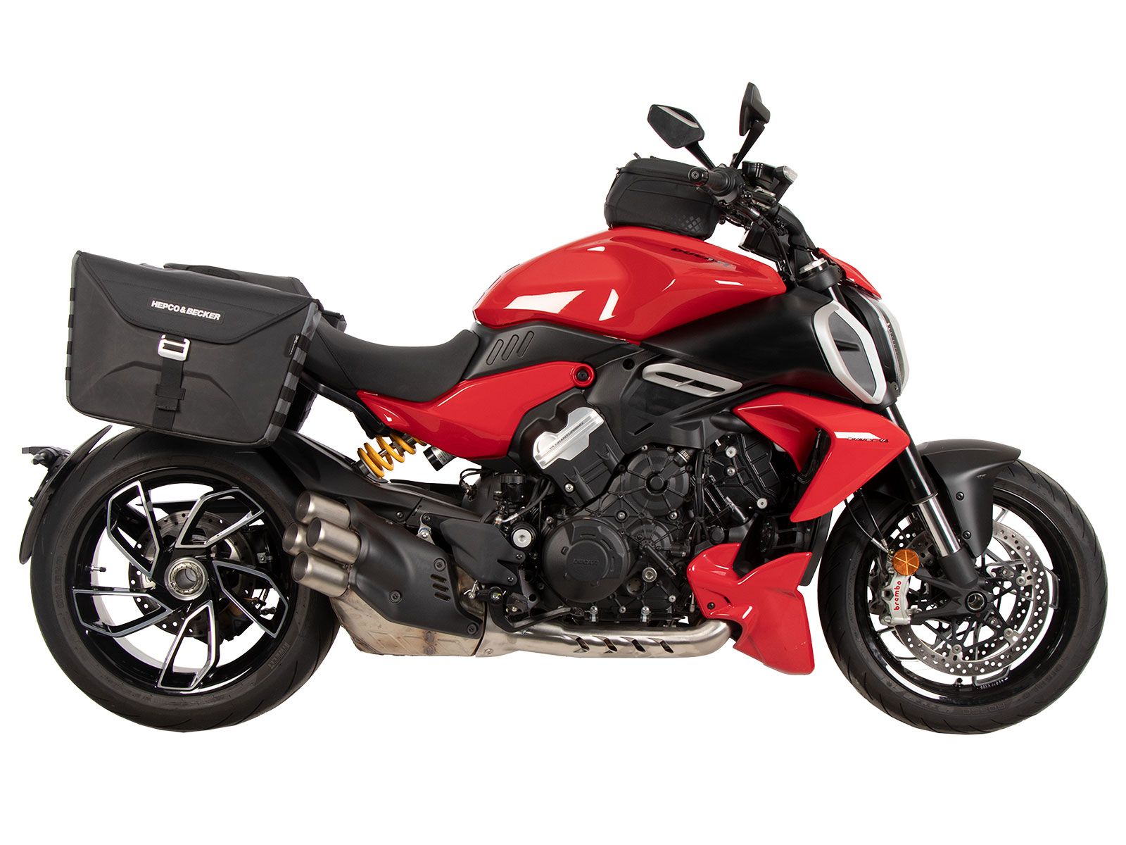 Basistankring incl. tanktasvergrendeling voor Ducati Diavel V4 (23-) Hepco & Becker