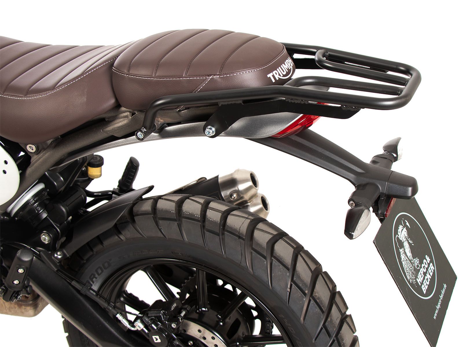 Buisvormig bagagerek voor Triumph Scrambler 400 X (24-) Hepco & Becker