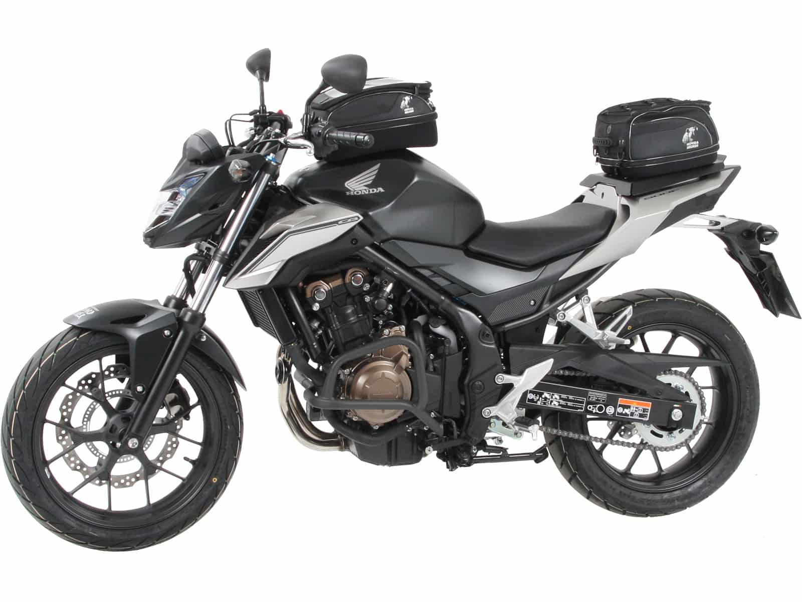 Sportrek zwart voor Honda CB 500 F (19-23) Hepco & Becker