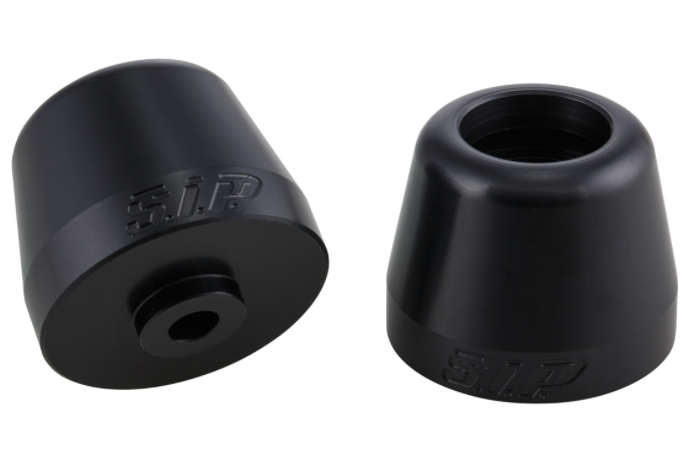 Stuurbalans gewichten links/rechts voor Vespa Primavera/Sprint/ET/LX/LXV/S, mat zwart