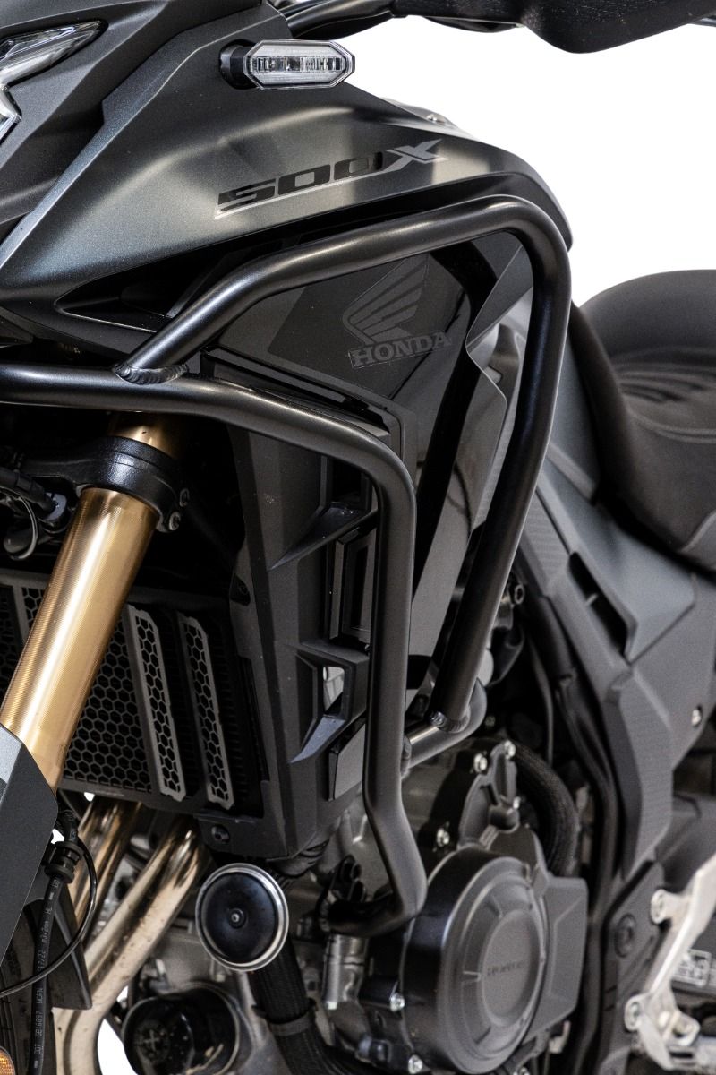 Aluminium valbeugel, bovenzijde voor Honda CB 500 X, zwart