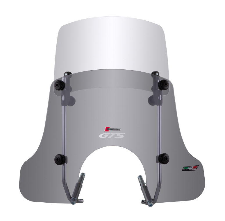 Windscherm FACO "Twin-Screen" voor Vespa GTS /GTS Super 125/300cc (`23-), getint