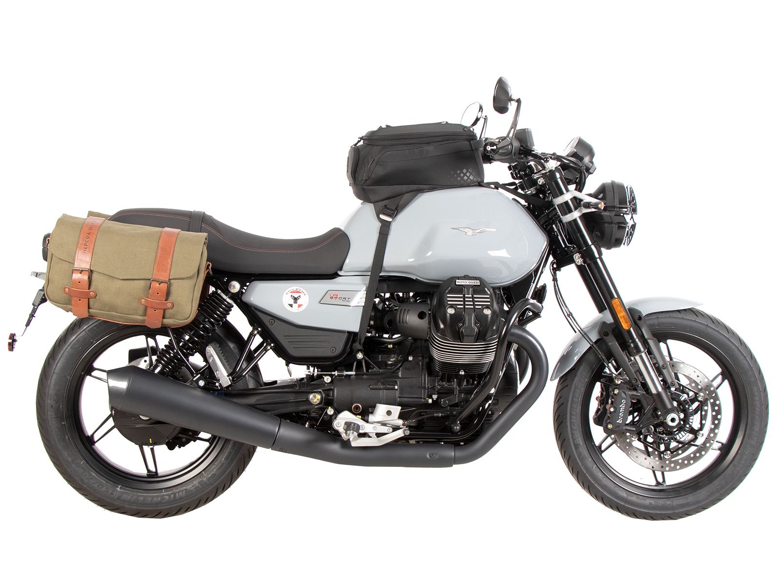 C-Bow zijdrager zwart voor Moto Guzzi V7 850 Sport (25- ) Hepco & Becker