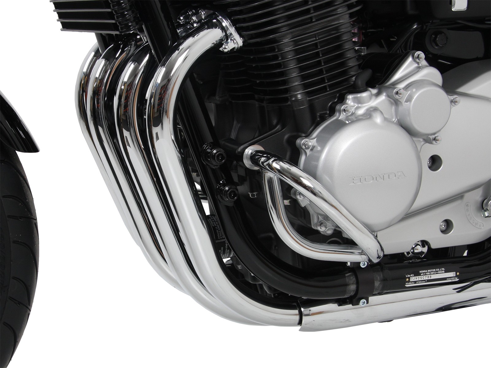 Chroom motorbeschermer voor Honda CB 1100 EX /RS (17-20) Hepco & Becker