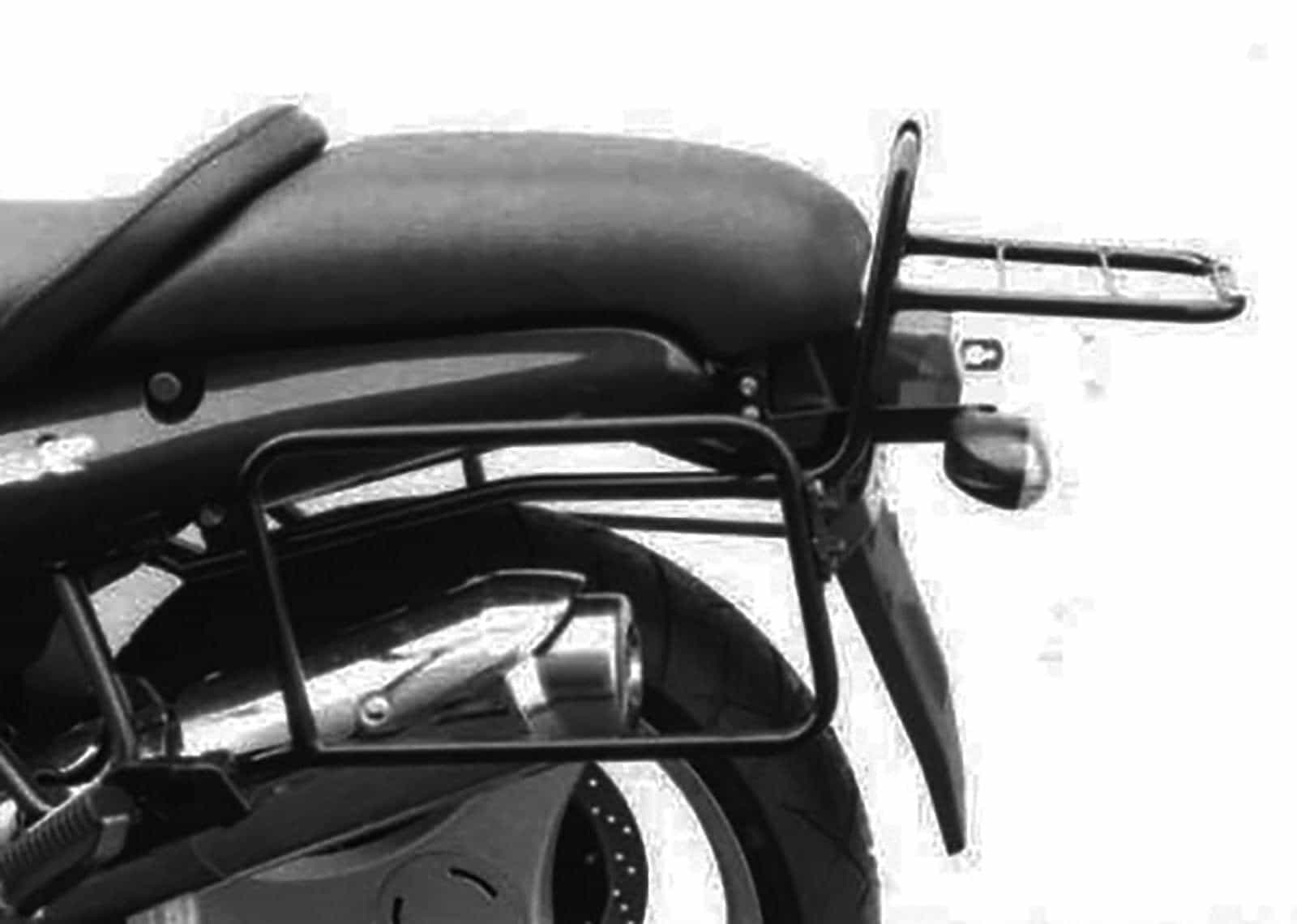 Buisvormig bagagerek Topkoffer drager zwart voor BMW R 850 R (94-02)/R 1100 R (94-99) Hepco & Becker