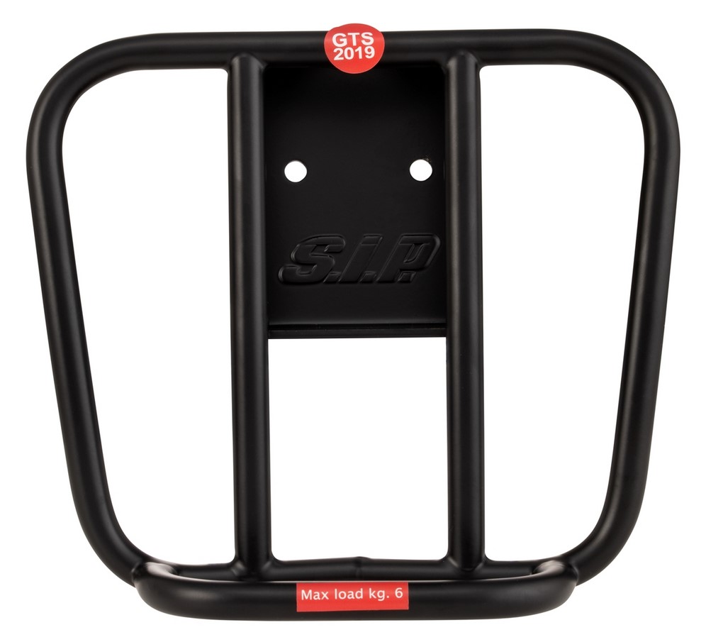 Bagagerek achteraan 70's voor Vespa GTS / GTS Super HPE 125-300 ('19-), mat zwart