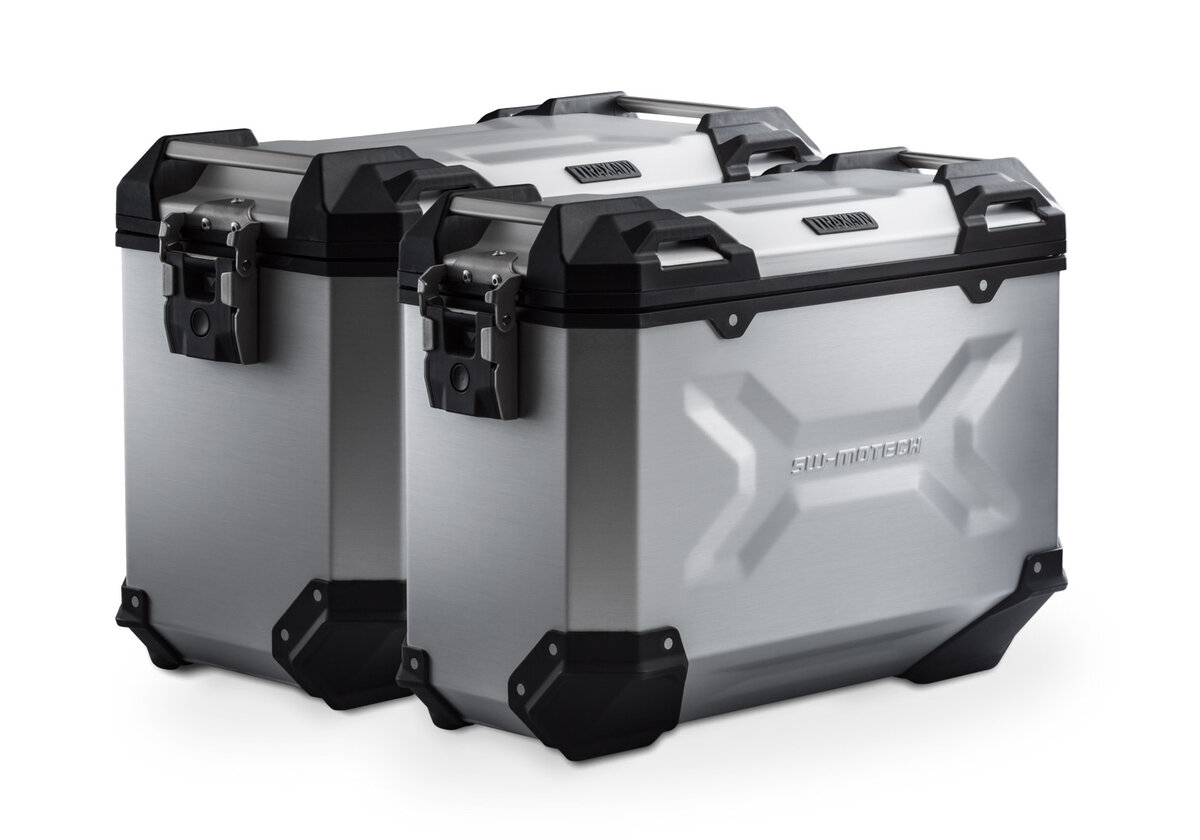 SW-Motech TRAX ADV aluminium koffersysteem zilver Suzuki V-Strom 1050 /XT (19-21), WEF0