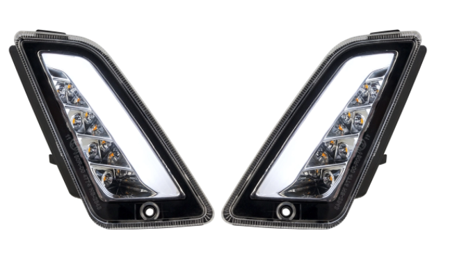 Richtingaanwijzerset voor & achter voor Vespa GTS/GTS Super/GTV 125-300cc ('14-), duidelijk