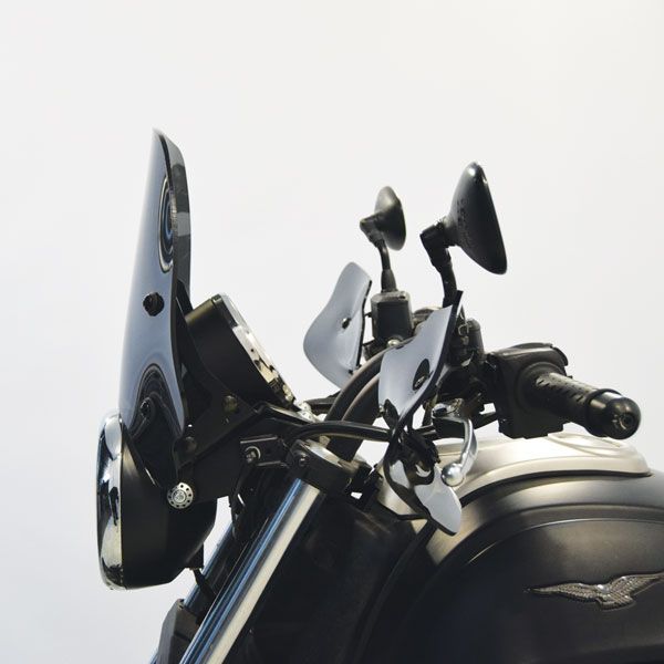 Klein windscherm zwaar getint voor Moto Guzzi Audace (17-20)