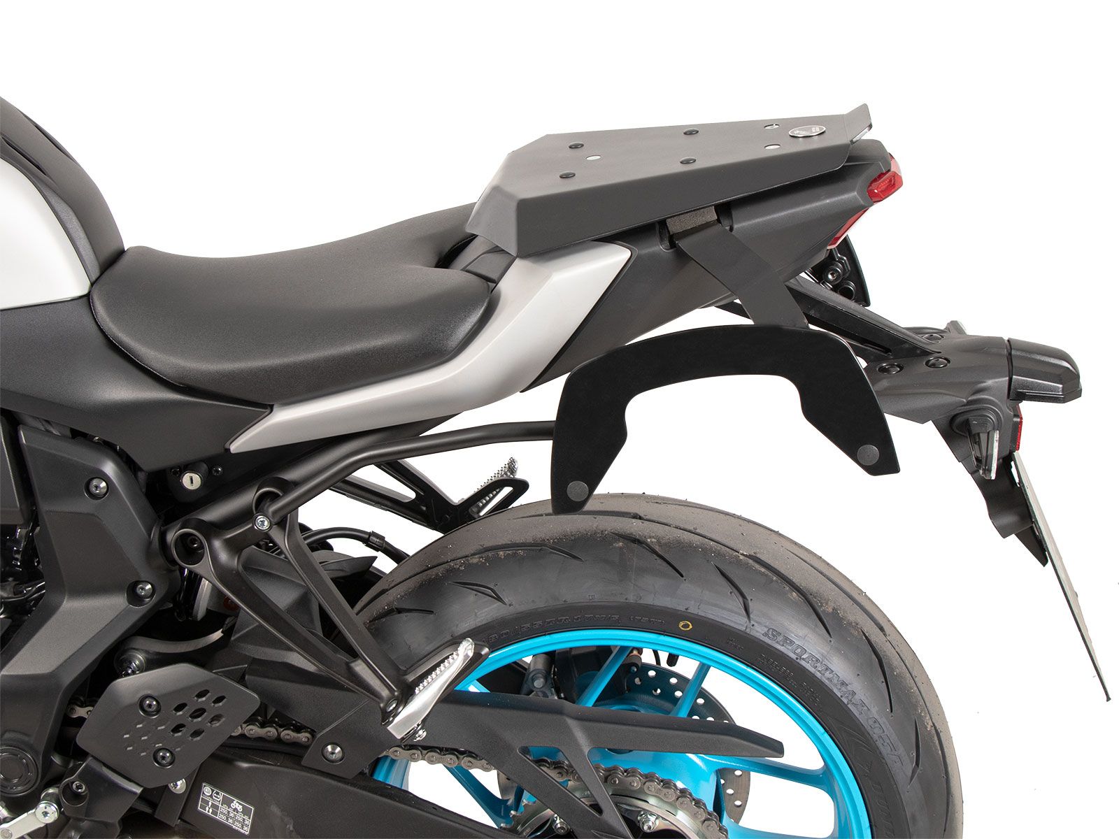 C-Bow zijdrager zwart voor Yamaha MT-07 / Y-AMT (25- ) Hepco & Becker