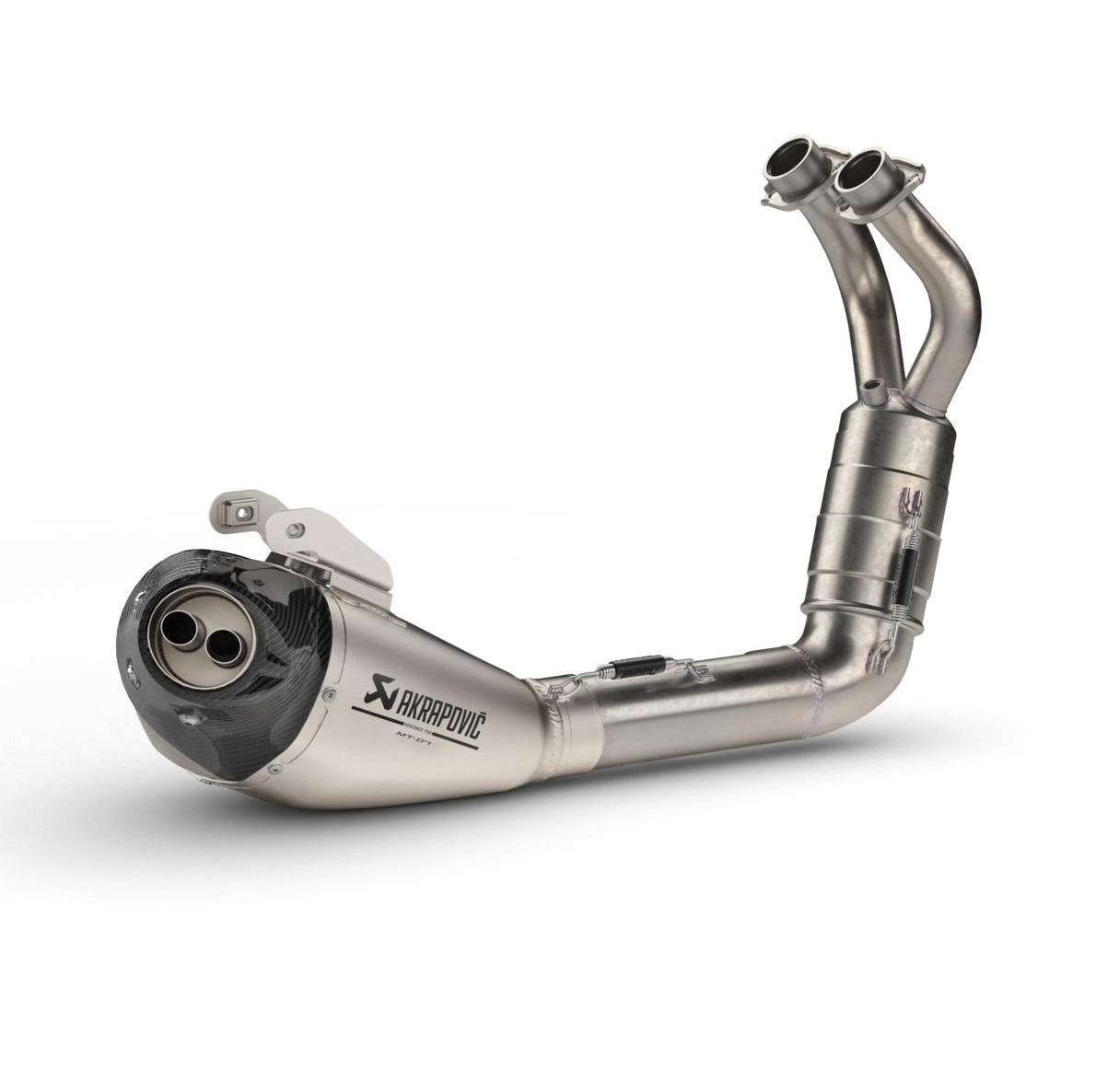 Compleet systeem voor MT-07 (bouwjaar 21-24) Akrapovic