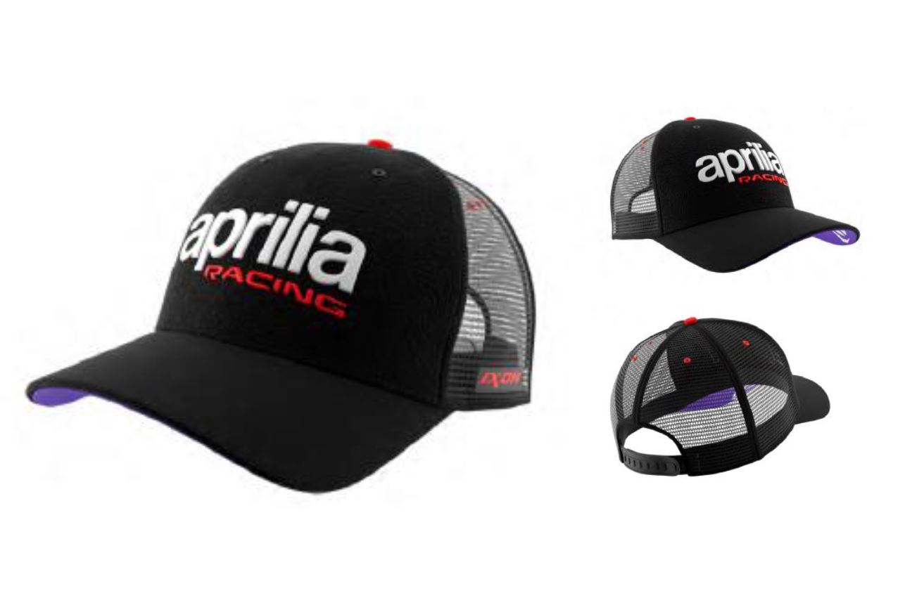 Aprilia baseball cap dual collection 2024 zwart paars