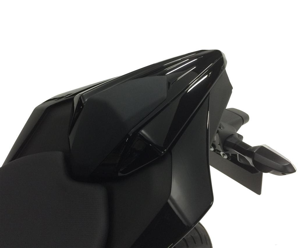Passagiersstoelhoes "Ebony" (20A) voor Kawasaki Ninja /Z 125