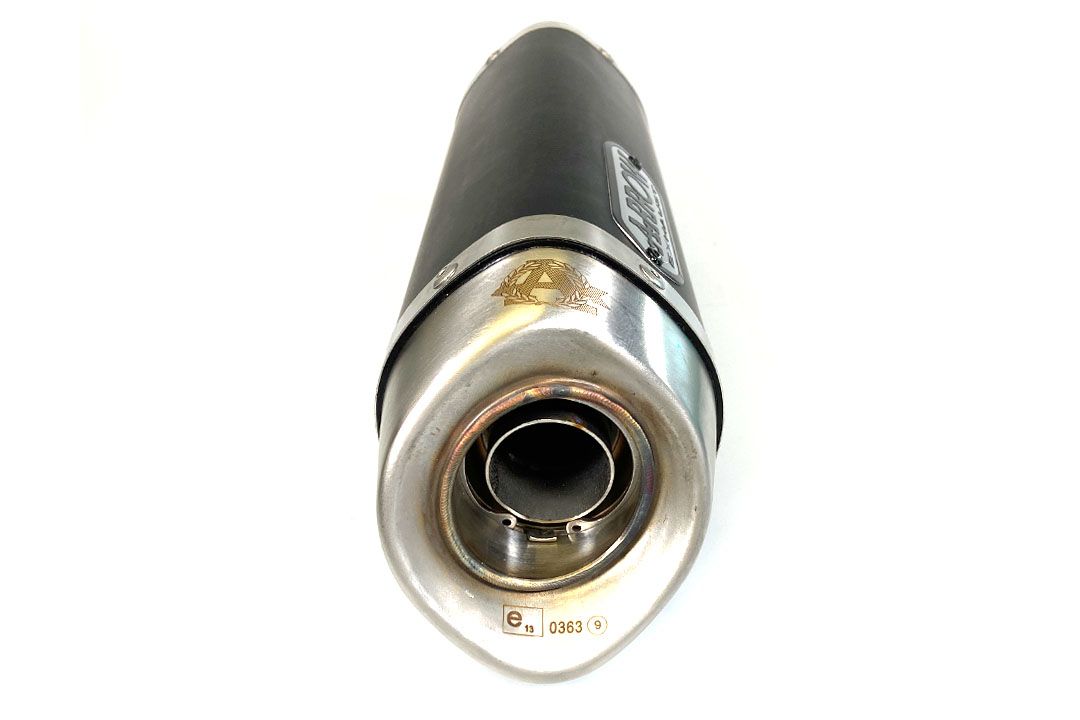 ARROW uitlaat DARK THUNDER aluminium voor Yamaha YZF-R6 (06-16)