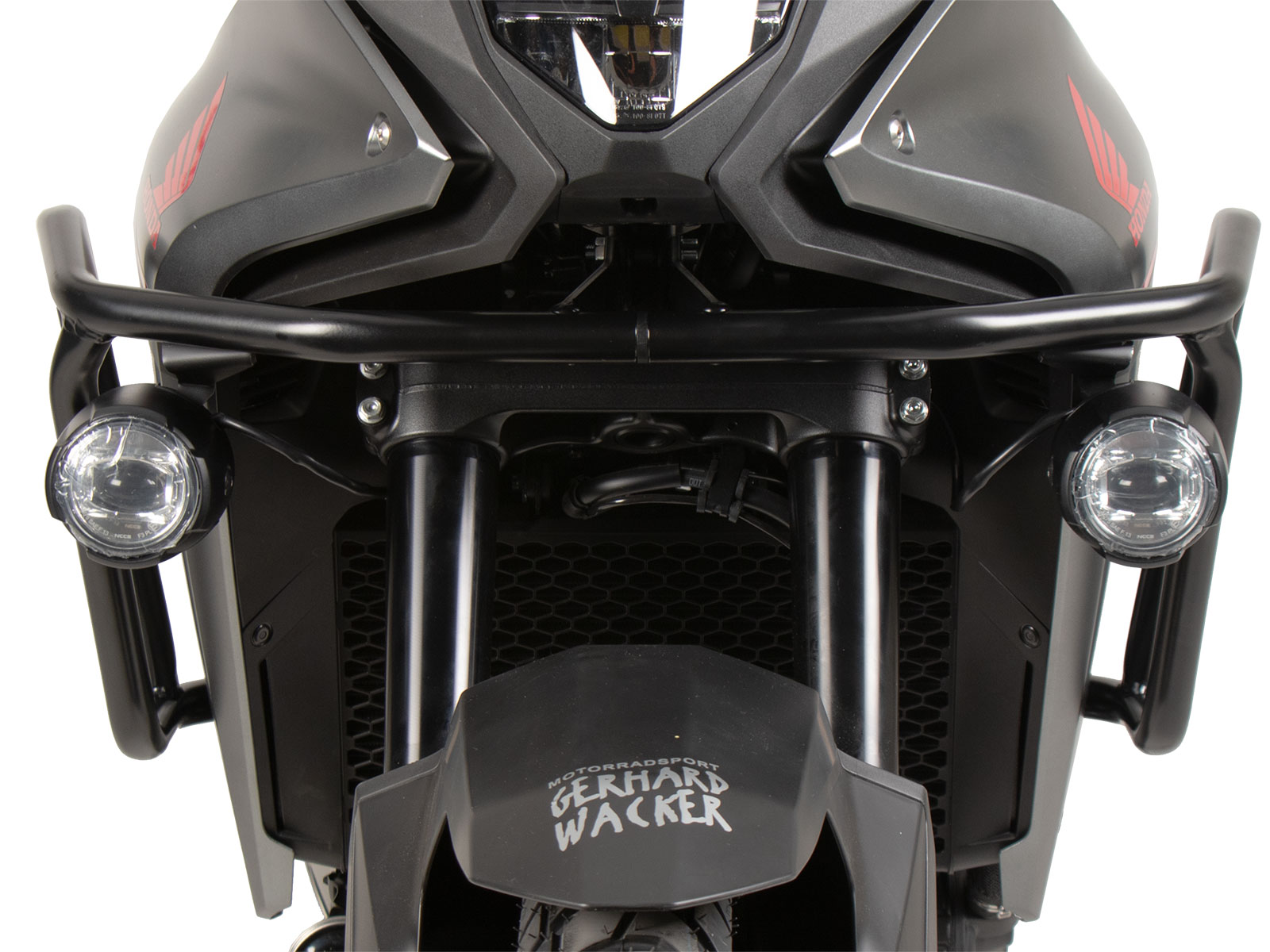 Tankbeschermer zwart voor Honda XL 750 Transalp (23-) Hepco & Becker