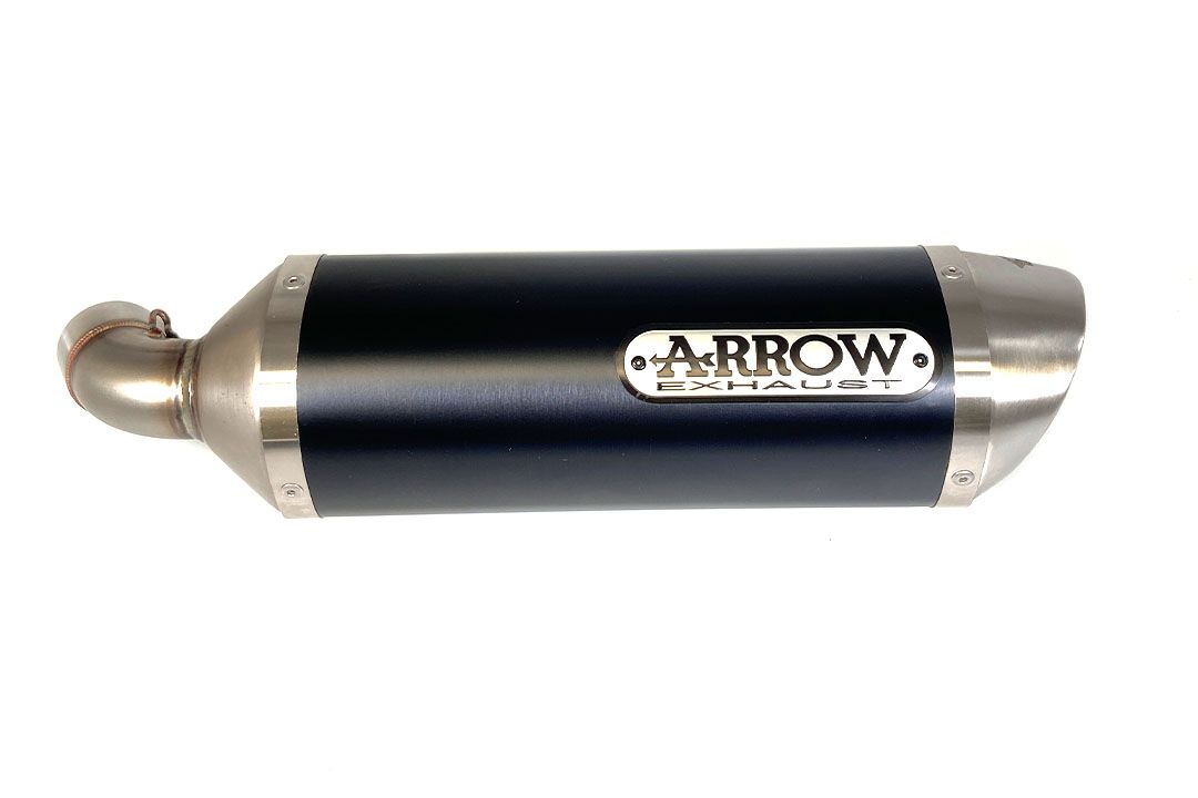 ARROW uitlaat DARK STREET THUNDER voor Ducati Monster 696 / 796 / 1100 2008-2014