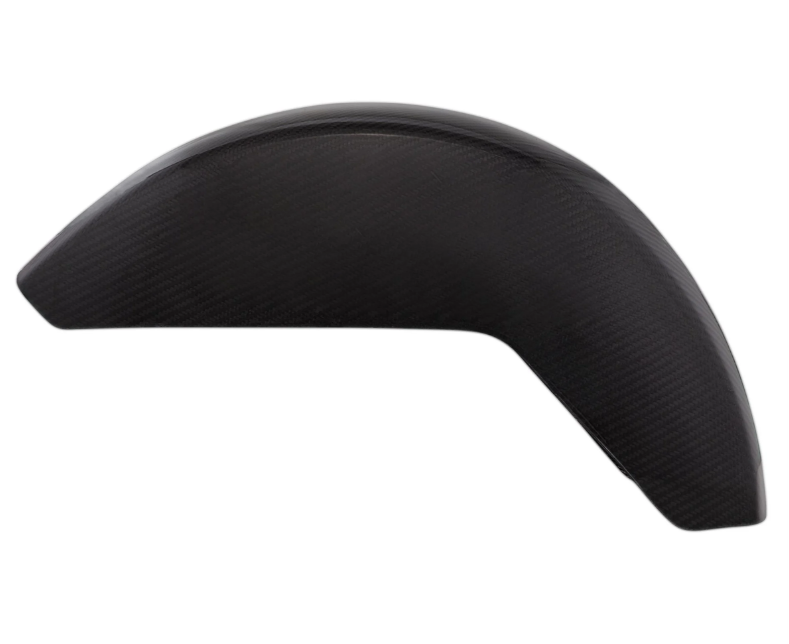 Spatbord EVO II voor Vespa PX 80-200ccm, carbon, helder