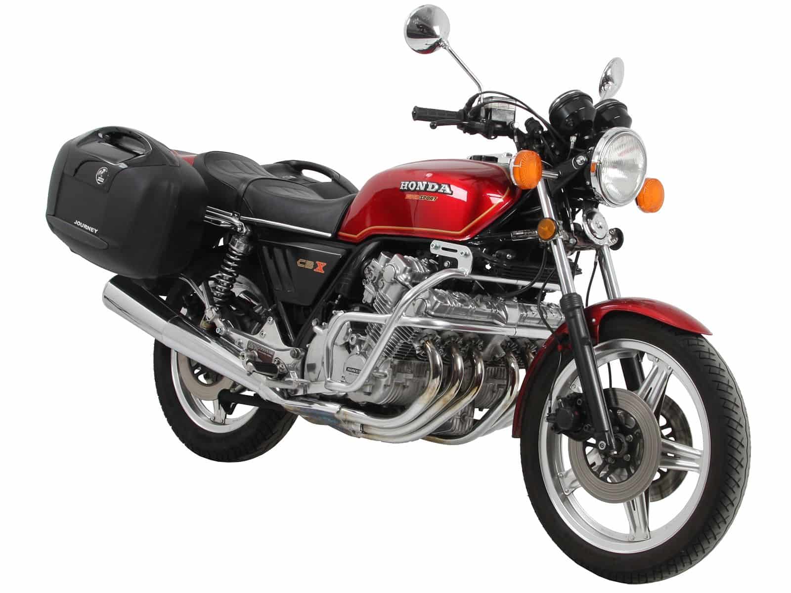 Zijkofferhouder gebout chroom voor Honda CBX 1000 (78-80) Hepco & Becker