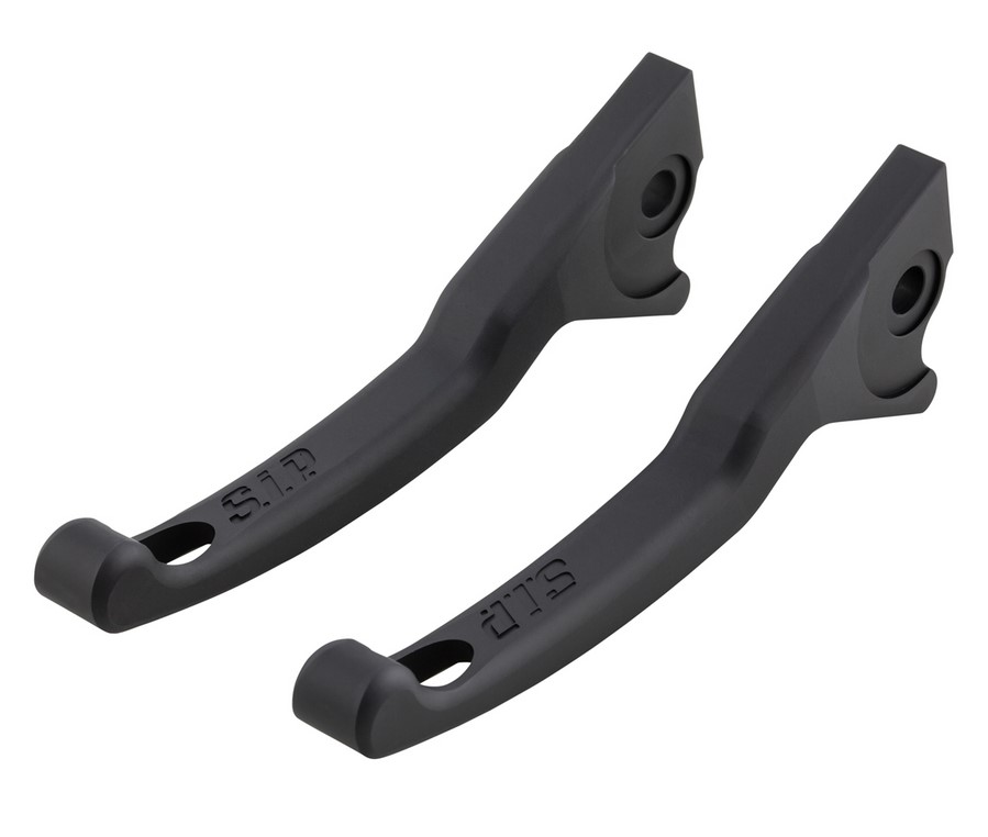 Sport remhendelset Shorty voor Vespa, rechts en links, mat zwart