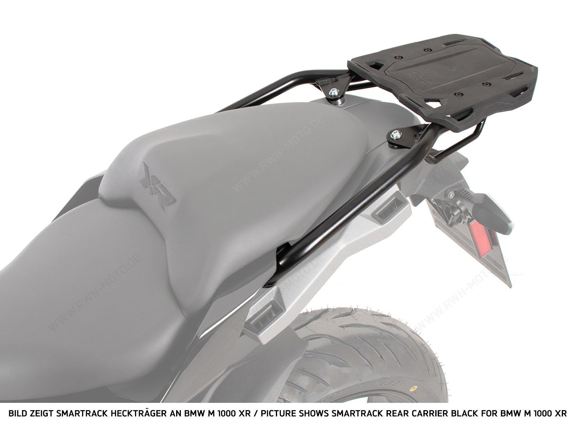 Smartrack achterdrager zwart voor BMW M 1000 XR (24-) Hepco & Becker