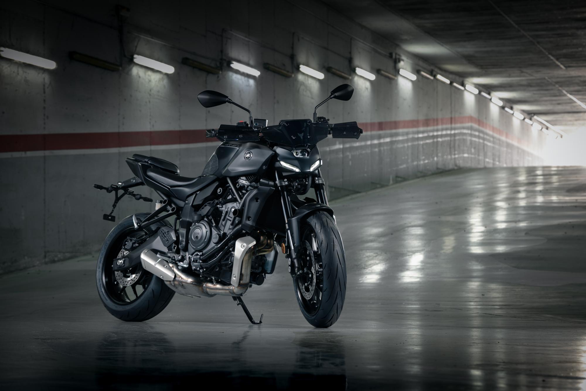 Klein windscherm voor MT-09 (24-25) / MT-07 (2025) Origineel Yamaha