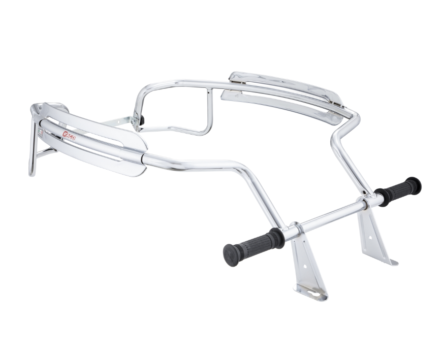Crashbar zijafdekking voor Vespa PX 80-200cc, chroom
