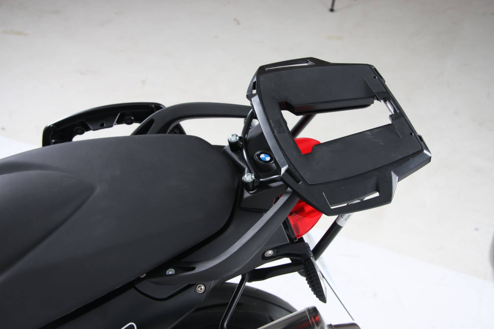 Aluminium topkoffer zwart voor BMW F 800 R (15-) Hepco & Becker