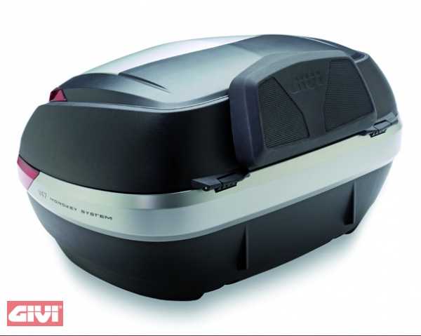 Givi Passagiers rugleuning voor V47 Monokey Koffer