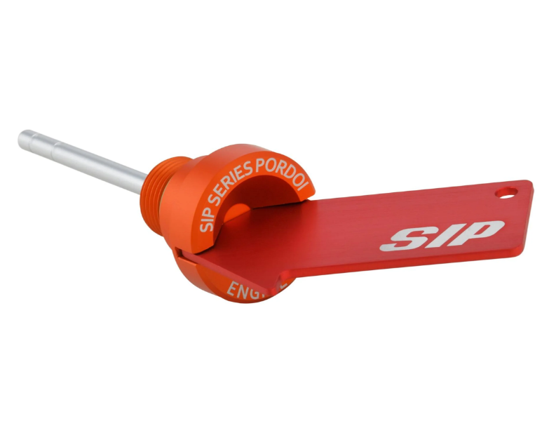 Olievuldop motorolie voor Vespa GTS Super 125cc 4T LC Euro 3 (09-16), mat oranje