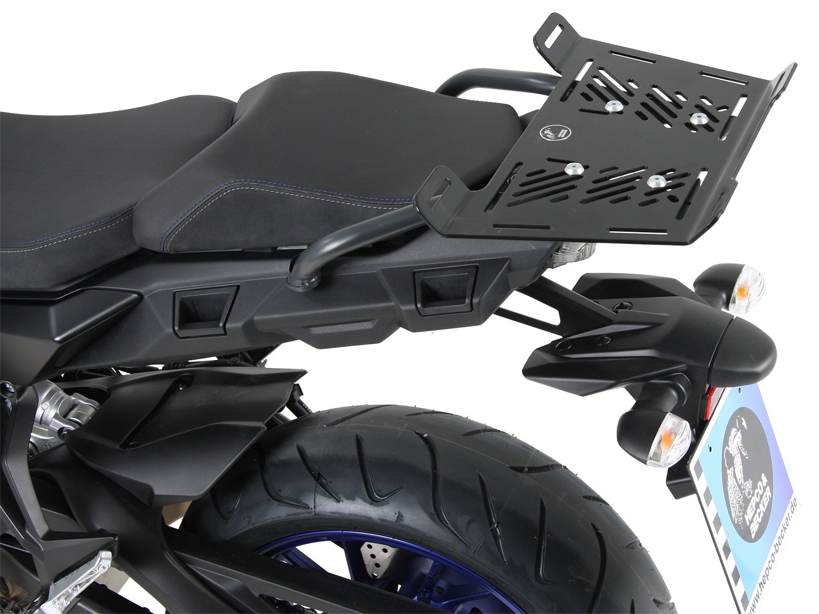 Bagagerek verlengstuk zwart voor Yamaha Tracer 900 / GT (Bj.18-) Hepco & Becker