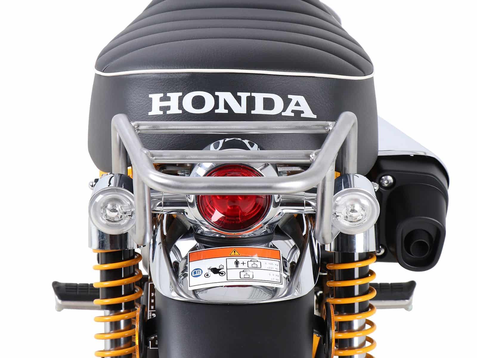 Chroom buisvormig bagagerek voor Honda Monkey 125 (19-) Hepco & Becker